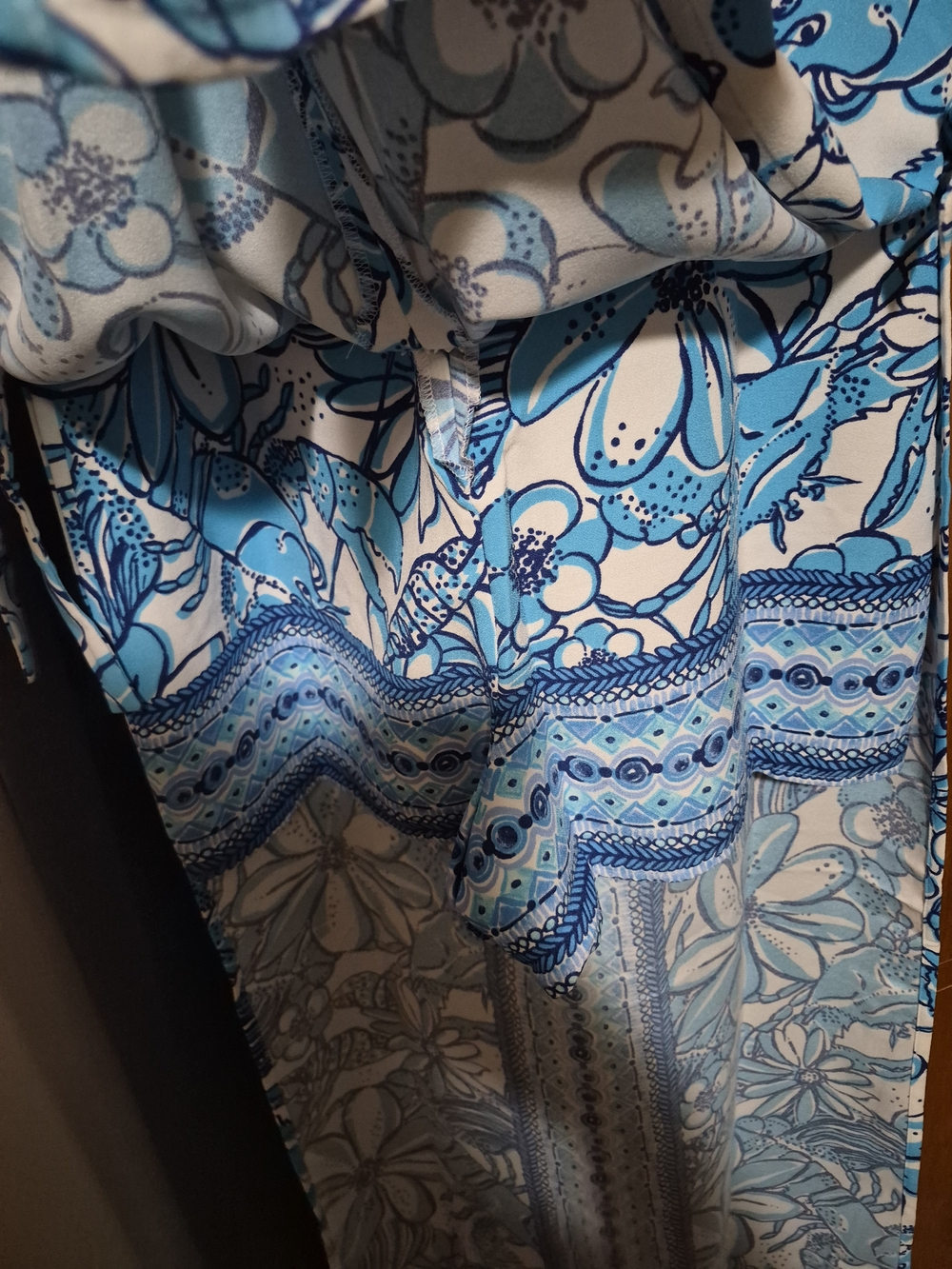 Lilly Pulitzer Donna Maxi Romper Sz. 8 - Picture 8 of 10